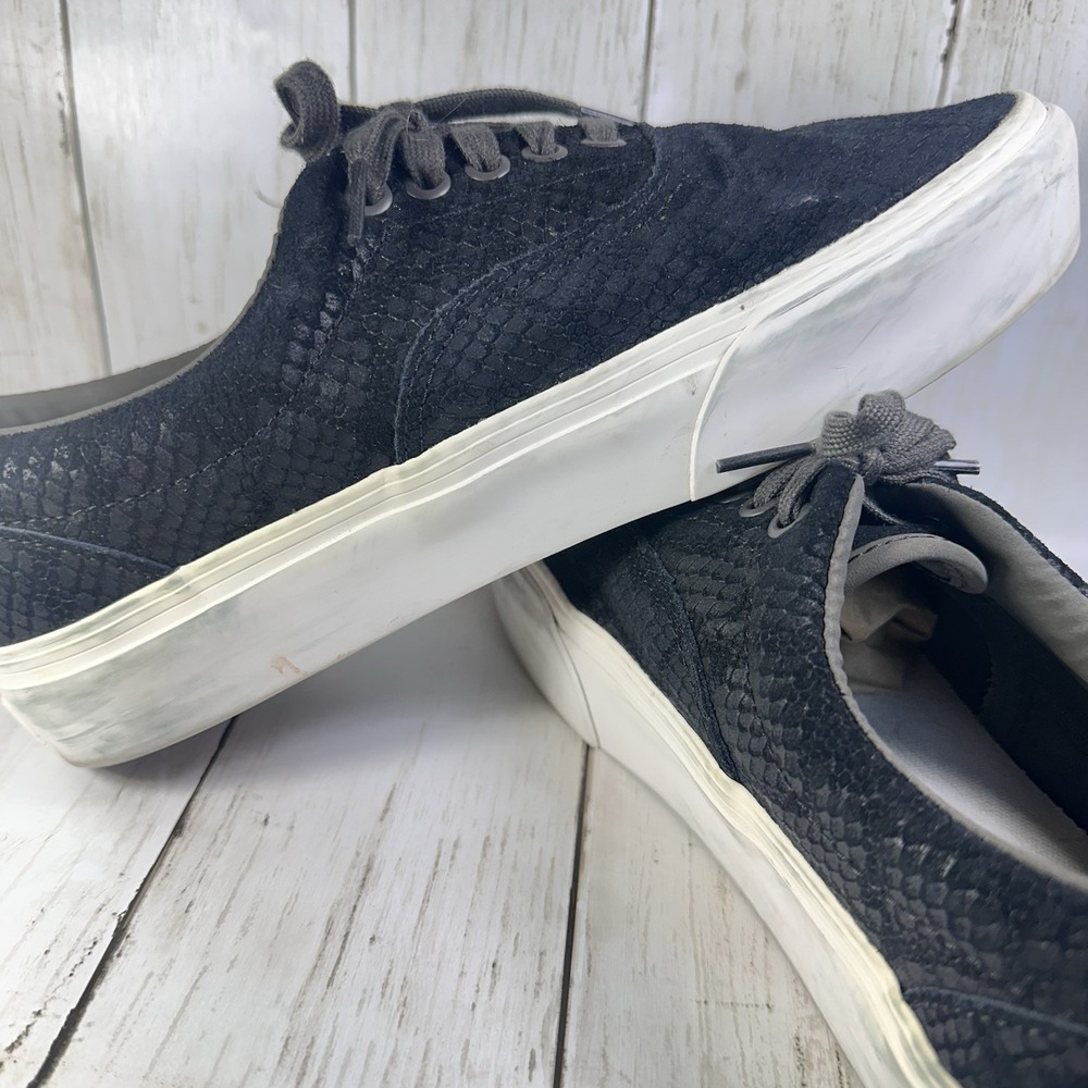 Vans Era Platform Animal Emboss/Black Women  9.5 Men 8.0 size‎ - Picture 6 of 15